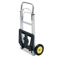 Hand & Platform Trucks | Safco 4061 250 lbs. Capacity 15-1/2 in. x 16-1/ 2 in. x 43-1/2 in. Hideaway Aluminum Hand Truck image number 1
