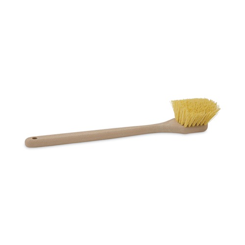 Brushes | Boardwalk BWK4320 20 in. Long Polypropylene Fill Handle Utility Brush - Tan image number 0