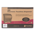 Towel Dispensers | San Jamar T8400TBK 11.88 in. x 9.1 in. x 14.4 in. Smart Essence Electronic Roll Towel Dispenser - Black image number 5