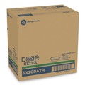 Bowls | Dixie SX20PATH Pathways Heavyweight 20 oz. Paper Bowls - White/Green/Burgundy (125/Pack) image number 0