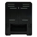 Towel Dispensers | Boardwalk BWK33GREEN 12.31 x 9.31 x 15.94 Xtra Electronic Hand Towel Dispenser - Black (1/Carton) image number 2