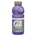 Sports Drinks | Gatorade QUA20406 G2 Perform 02 20 oz. Bottle Low-Calorie Thirst Quencher - Grape (24/Carton) image number 0