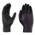 Food Service Disposable & Single Use Gloves | Ammex GPNB48100 5 mil Industrial Powder-Free Nitrile Gloves - X-Large, Black (1000/Carton) image number 1