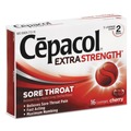 Medicines | Lysol 63824-71016 Extra Strength Sore Throat Lozenge - Cherry (384/Carton) image number 1