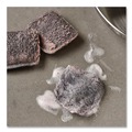 Scouring Pads & Sticks | Brillo 53335 3 in. x 3 in. Steel Wool Soap Pads - Gray/Pink (12/Carton) image number 1