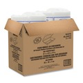 Food Containers & Lids | Dart 206HT1R 6.4 in. x 9.3 in. x 2.6 in. Foam Hinged Lid Containers - White (200/Carton) image number 0