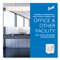 Perforated Roll & Hand Towels | Scott 13607 Essential 2-Ply Septic Safe Convenience Carton Standard Roll Bathroom Tissue for Business - White (550/Roll, 20 Rolls/Carton) image number 6