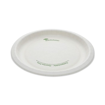 Pactiv Corp. PSP09EC EarthChoice Pressware 9 in. dia Compostable Dinnerware, Plate - White (450/Carton)