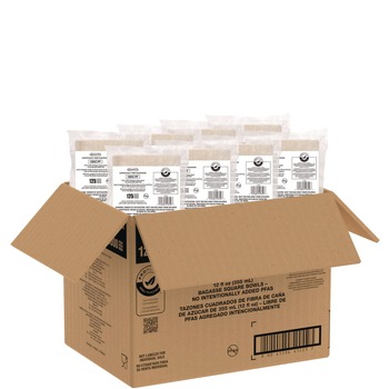 BOWLS | Dart 12BSC1PF 12 oz. ProPlanet Seal Compostable Molded Fiber Dinnerware Bowl - Tan (8 Packs/Carton)