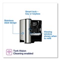 Towel Dispensers | Tork 461002 Image Design Matic 13.58 in. x 8.07 in. x 15.75 in. Hand Towel Roll Dispenser - Stainless Steel (1/Carton) image number 1