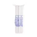 Food Containers & Lids | Dart 72HT1 3.8 in. x 7.1 in. x 2.3 in. Foam Hinged Lid Hot Dog Container - White (500/Carton) image number 2