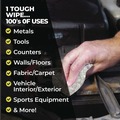 Cleaning Cloths & Wipes | Simple Green 3810000613351 10 in. x 11 3/4 in. 1-Ply Safety Towels - Unscented (75/Canister, 6 Canisters/Carton) image number 4