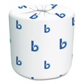Toilet Tissues | Boardwalk B6180 2-Ply Septic Safe 125 ft. Roll Length Toilet Tissue - White (96/Carton) image number 1