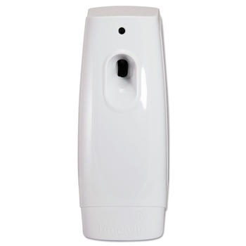 TimeMist 1047717 3.75 in. x 3.25 in. x 9.5 in. Classic Metered Aerosol Fragrance Dispenser - White