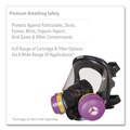 Respiratory Protection | North Safety 760008A 7600 Series Full-Facepiece Respirator Mask - Medium/Large image number 3