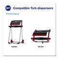 Cleaning Cloths & Wipes | Tork 500105 1-Ply 9 in. x 12.4 in. Light Duty Cleaning Cloth Giant Roll - White (1/Carton) image number 7