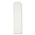 Specialty Bags | Bagcraft 300039 2-3/4 in. x 10 in. Silverware Bags - White (2000/Carton) image number 1