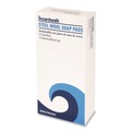 Scouring Pads & Sticks | Boardwalk 96130-M-BWK 3 in. x 2.5 in. Steel Wool Soap Pads - Blue (12 Boxes/Carton) image number 4
