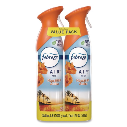 Air Fresheners & Odor Eliminators | Febreze 80816818 8.8 oz. Aerosol Spray AIR - Hawaiian Aloha (3 Packs/Carton) image number 0