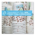 Cups | Dixie 5342DX PerfecTouch 12 oz.Paper Hot Cups - Coffee Haze Design (25/Sleeve, 20 Sleeves/Carton) image number 5