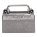 Grill Scrubbers | Pumie GM-68Q Griddle and Grill Cleaning Brick Holder 6 x 4 Gray image number 2
