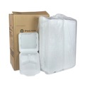 Food Containers & Lids | Pactiv Corp. YHLWV9030000 SmartLock 9 in. x 9.25 in. x 3.25 in. 3-Compartment Vented Foam Hinged Lid Container - White (150/Carton) image number 1