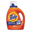 Laundry Detergents | Tide 80880550 84 oz. Bottle 64 Loads HE Liquid Laundry Detergent - Original Scent (4/Carton) image number 1