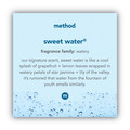 Hand Soaps | Method MTH00361 10 oz. Foaming Hand Wash - Sweet Water Scent (6/Carton) image number 3