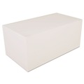 Food Containers & Lids | SCT 2757 9 in. x 5 in. x 4 in. Paper Carryout Boxes - White (250/Carton) image number 0