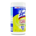 Cleaning Cloths & Wipes | LYSOL Brand 19200-77182 1 Ply 7 in. x 7.25 in. Lemon and Lime Blossom Disinfecting Wipes - White (6/Carton) image number 2