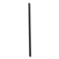 Straws/Stems/Sticks | Boardwalk BWKJSTUW775BK 7.75 in. Polypropylene Jumbo Straws - Black (12500/Carton) image number 1