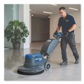 Floor Pads-Stripping | Boardwalk BWK4020HIP 20 in. Diameter High Performance Stripping Floor Pads - Black (5/Carton) image number 6