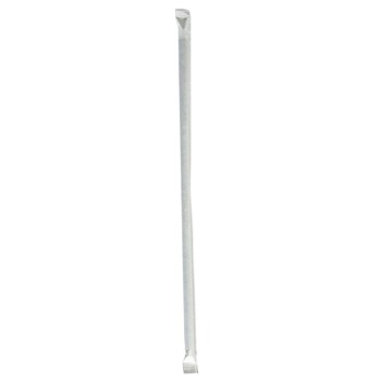 Boardwalk BWKGST1025BK 10.25 in. Polypropylene Wrapped Giant Straws - Black (1200/Carton)