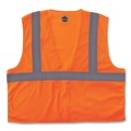 Clothing Protection | Ergodyne 21049 GloWear 8210Z Class 2 Economy Mesh Vest Polyester Orange 4X-Large/5X-Large image number 2