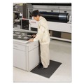 Floor Mats | Guardian 24030502 Air Step 36 in. x 60 in. Polypropylene Antifatigue Mat - Black image number 3