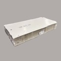 Pizza Boxes | Karat FP-PBF16W 16 in. x 16 in. x 1.97 in. Corrugated Paper Boxes - White/Brown (50/Bundle) image number 0