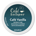 Coffee - Caffeinated | Cafe Escapes 5000330125 K-Cups - Cafe Vanilla (24/Box) image number 1