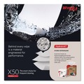 Perforated Roll & Hand Towels | WypAll 83550 X50 9-1/10 in. x 12-1/2 in. Cloth Pop-Up Box - White (176/Box 10 Boxes/Carton) image number 6