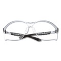 Eye Protection | 3M 11376-00000-20 BX Molded-In 2.5plus Diopter Strength Safety Glasses - Silver/Black Frame, Clear Lens image number 0
