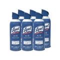 Disinfecting & Cleaning Solutions | LYSOL Brand 19200-99351 10 oz Aerosol Air Sanitizer Spray - White Linen (6/Carton) image number 0