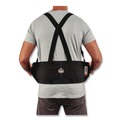 Back Support Harnesses & Belts | Ergodyne 11093 ProFlex 1650 Economy Elastic Back Support Brace, Medium, 30-in to 34-in Waist, Black image number 3