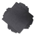 Beverage Napkins | Morcon Paper VT522 9 in. x 9.5 in. 2-Ply Morsoft Beverage Napkins - Black (1000/Carton) image number 1