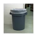 High-Density Trash Bags | Boardwalk Z8048HNKR01 40 in. x 48 in. 45 Gallon 13 mic High Density Industrial Coreless Roll Can Liners - Natural (250/Carton) image number 4