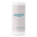 Perforated Roll & Hand Towels | Windsoft 122085CTB 11 in. x 8.5 in. 2-Ply Kitchen Roll Towels - White (30 Rolls/Carton) image number 0