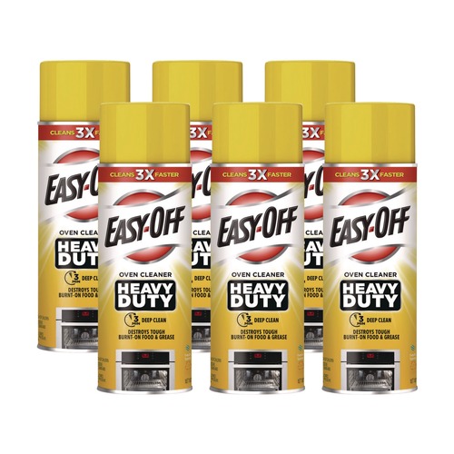 Industrial Cleaning Products | EASY-OFF 62338-87980 14.5 oz. Aerosol Spray Heavy Duty Foam Oven Cleaner - Fresh Scent (6/Carton) image number 0