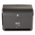 Towel Dispensers | Georgia Pacific Professional 54518 Pacific Blue Ultra 14.56 in. x 7.38 in. x 11.56 in. Mini Paper Towel Dispenser - Black image number 0