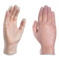 Food Service Disposable & Single Use Gloves | Ammex GPX348100 3 mil Industrial Powder-Free Vinyl Gloves - X-Large, Clear (1000/Carton) image number 1