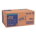 Cleaning Cloths & Wipes | Tork 440278 4-Ply 12.8 in. x 16.4 in. Unscented Industrial Paper Wiper - Blue (450/Carton) image number 3