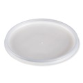 Food Containers & Lids | Dart 32JLR Vented Plastic Lids for Foam Cups Bowls and Containers Fits 12 oz. to 60 oz. - Translucent (1000/Carton) image number 0