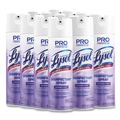Disinfecting & Cleaning Solutions | Professional LYSOL Brand 36241-89097 19 oz. Aerosol Spray Disinfectant Spray - Lavender (12/Carton) image number 0